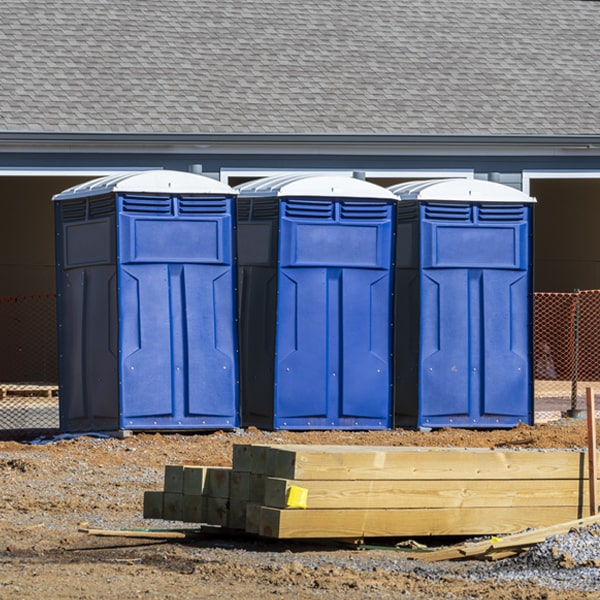 how can i report damages or issues with the portable restrooms during my rental period in Essington Pennsylvania